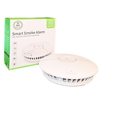 Woox Smart Zigbee Füstérzékelő - R7049 (85dB, fényjelzés, Zigbee 3.0, 1,5 V AAA x 2, beltéri)