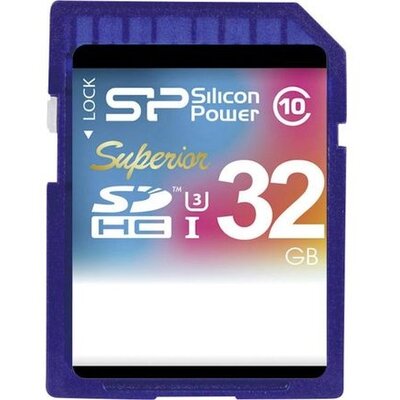 Card SDHC Silicon Power 32GB UHS-I Superior (90MB/s | 45MB/s) U3