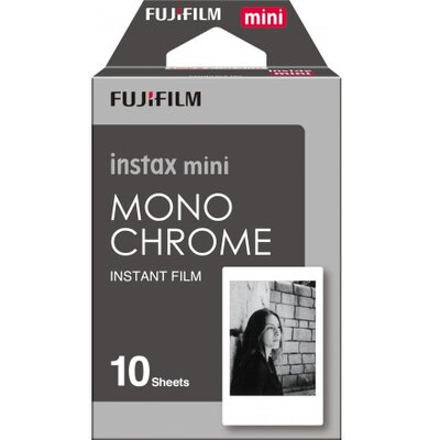 FUJIFILM Instax Mini Film Glossy Monochrome (10lap)