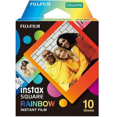 FUJIFILM Instax SQUARE Film RAINBOW (10lap)