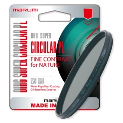 MARUMI Super DHG Circular Polar 72mm