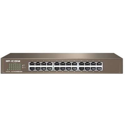 IP-COM Switch - G1024D (24 port 1Gbps; rackbe szerelhető)