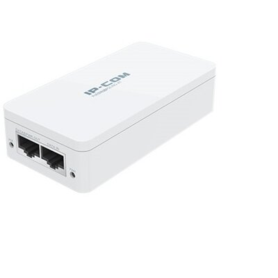 IP-COM PoE Injector adapter - PSE30G-AT (30W, 230V bemenet; 802.3at PoE; 2x1Gbps, Max 100m)