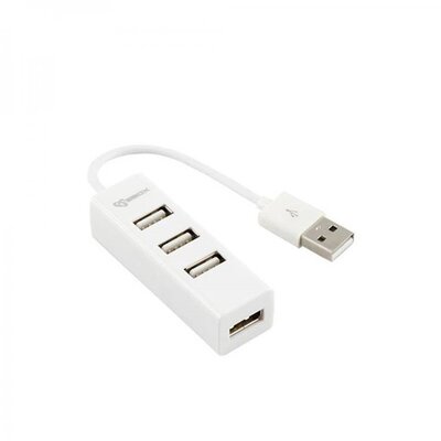 SBOX H-204W USB Hub USB-2.0 4 Port - Fehér