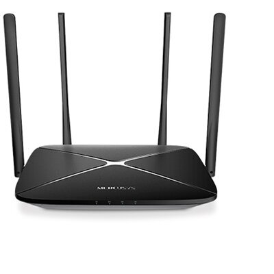 MERCUSYS Wireless Router Dual Band AC1200 1xWAN(1000Mbps) + 3xLAN(1000Mbps), AC12G