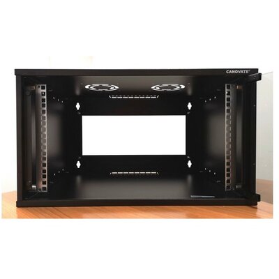 CANOVATE Faliszekrény 6U 545x400mm mély 19" lapraszerelt