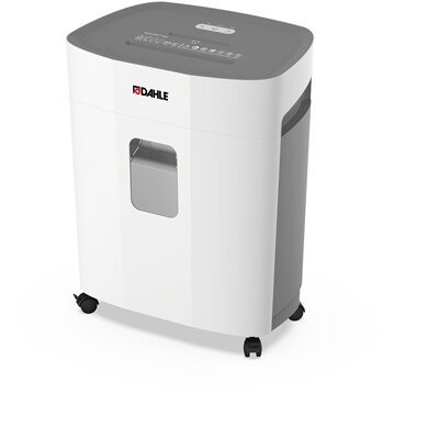 DAHLE Iratmegsemmisítő PaperSAFE 23260, 12 lap (A4/80gr), CD/kártya/kapocs vágás, P-4/F-1/O-1/T-4/E-3, 3 m/min, 25 liter