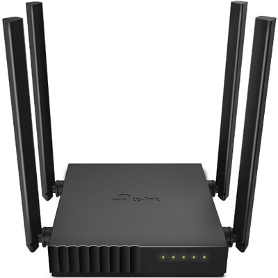 TP-LINK Wireless Router Dual Band AC1200 1xWAN(100Mbps) + 4xLAN(100Mbps), Archer C54