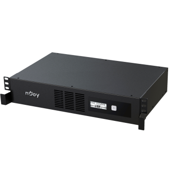 NJOY Szünetmentes 2000VA - Code 2000 (8 IEC C13, line-interaktív, USB menedzsment, szoftver, LCD kijelző, 2U rack)