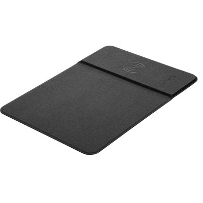 CANYON Egérpad + Vezeték Nélküli Töltő, Gaming, 10W, Vízálló, 324x244x6mm, fekete - CNS-CMPW5