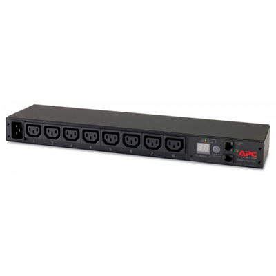 APC RACK PDU METERED 1U 16A 208/230V (8) C13