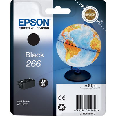 Epson fekete tintapatron, 266