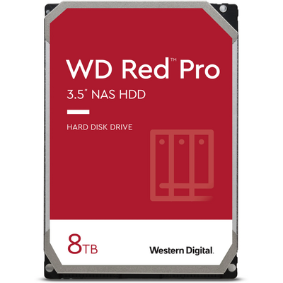 WESTERN DIGITAL 3.5" HDD SATA-III 8TB 7200rpm 256MB Cache, CAVIAR Red Plus
