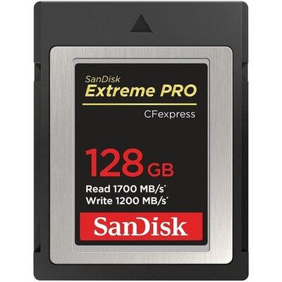 SANDISK Extreme Pro CFEXPRESS 128 GB Type B 1700/1200 MB/s