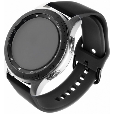 FIXED Silicone Strap for Smartwatch 22mm wide Black