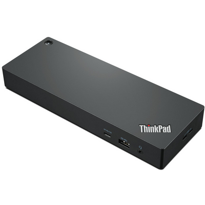Lenovo ThinkPad USB-C Dock Gen 2.0 - 40AY0090EU - Fekete - 90W