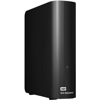 EXT 2,5" WD Elements Desktop 14TB USB3.0 - Fekete - WDBWLG0140HBK-EESN