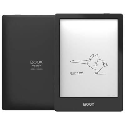 Onyx BOOX e-book 6" - Poke 4 Lite (Fekete, Carta, 758x1024; 2GHz Octa, 2GB/16GB, WiFi; BT5.0; 1500mAh; A11, mikrofon)
