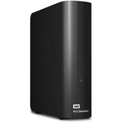 Western Digital 12TB 3,5" USB3.0 Elements Desktop Black
