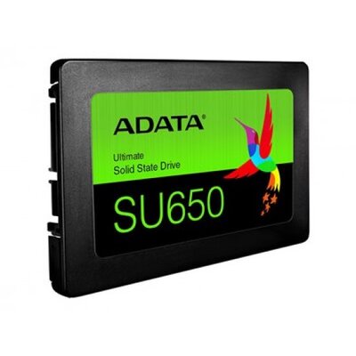 ADATA SSD 256GB - SU650 (3D TLC, 2,5", SATA3, R/W: 520/450 MB/s)