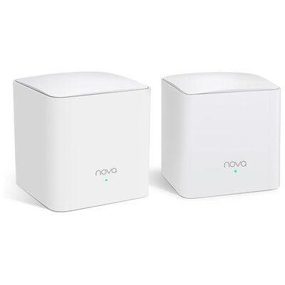 Tenda Mesh WiFi AC1200 - Nova MW5S (2pack; 300Mbps 2,4GHz + 867Mbps 5GHz; 2port 1Gbps; 1port 100Mbps secondary)