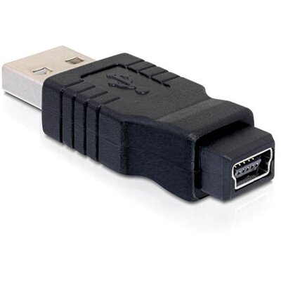 Delock 65094 Gender Changer mini USB-B 5-pin female - USB-A male adapter
