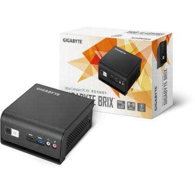 Gigabyte Mini PC - BRIX GB-BMCE-5105 (N5105, Max: 16GB DDR4, RJ45, Minidisplay,HDMI, 2xUSB3.0, USB Type-C, WiFi, LAN,BT)