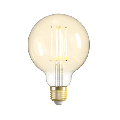 Woox Smart Home Filament design bulb LED Izzó - R5139 (E27, 4,9W, 470 Lumen, warmw2700K/coldw6500k, Wi-Fi, 15000h)