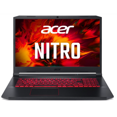 Acer Nitro AN517-52-54UG_B07 - Fekete (doboz ok, használat nyomai)