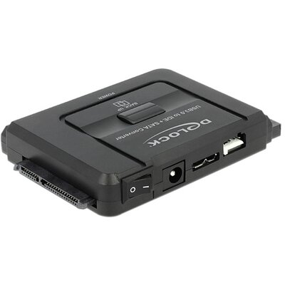 Delock 61486 USB3.0 - SATA 6Gb/s / IDE 40pin / IDE 44pin átalakító biztonsági mentés funkcióval