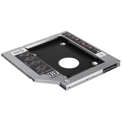 S-Link Beépítő Keret - SL-SSD9 (SATA 2.5" -> SSD/2,5" HDD, vékony kialakítású, legfeljebb 9,5 mm)