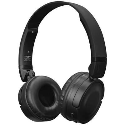Snopy Fejhallgató Vezeték Nélküli - SN-XBK33 BATTY (Bluetooth/AUX/TF Card, hang.szab., mikrofon, fekete)