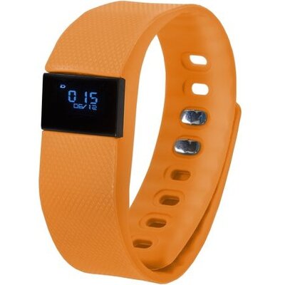 GoClever Smart Band fit okosóra, lépésszámláló; 240x20 kijelző NARANCS