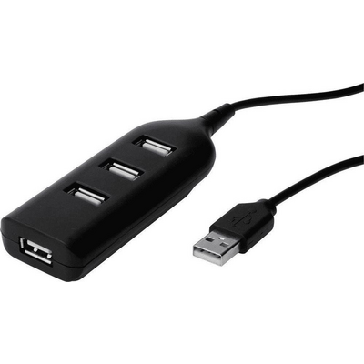 Assmann USB 2.0 Hub, 4-Port, Bus Powered