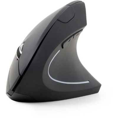 Gembird MUSW-ERGO-01 Ergonomic wireless mouse Black