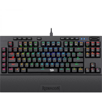 Redragon Broadsword-Pro Mechanical Gaming RGB Wired Keyboard Brown Switches Black HU