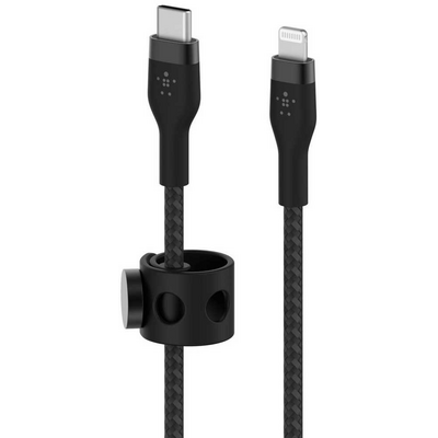 Belkin PRO FLEX LIGHTNING/USB-C CBL FA USB-C SILICONE CABLE SUPPORTS FA