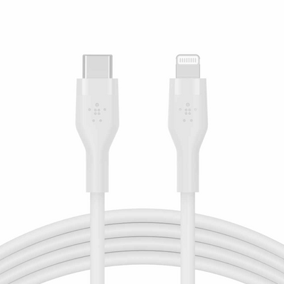 Belkin FLEX LIGHTNING/USB-C CBL FAST C SILICONE CABLE SUPPORTS FAST CHA