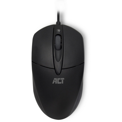 ACT Wired Optical Mouse 1000 DPI Black