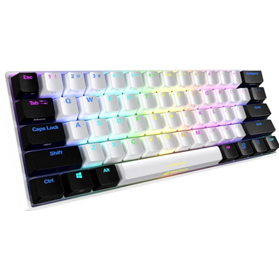 Sharkoon SKILLER SGK50 S4 WHITE KEYBOARD RGB KAILH BLUE