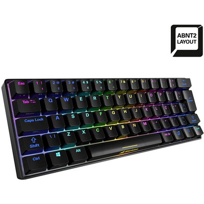 Sharkoon SKILLER SGK50 S4 KEYBOARD RGB KAILH BROWN