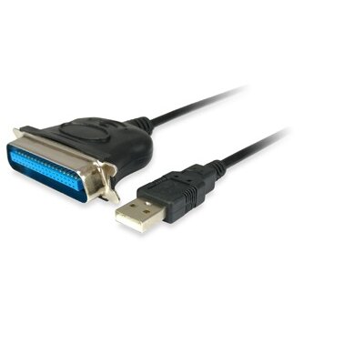 Equip átalakító - 133383 (USB2.0 - Párhuzamos (Parallel), apa/apa, EPP/ECP)