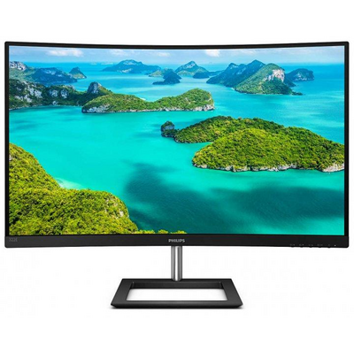 PHILIPS Ívelt VA monitor 31.5" 322E1C, 1920x1080, 16:9, 250cd/m2, 4ms, VGA/HDMI/DisplayPort