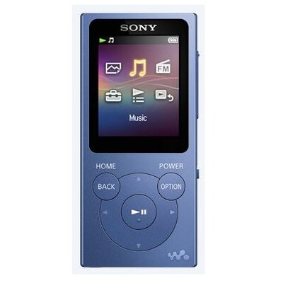 Sony NW-E394 (Kék) 8GB MP3 és multimédia lejátszó