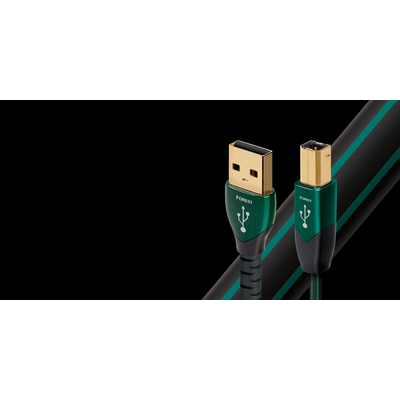 AudioQuest Forest USBFOR01.5 1,5m USB 2.0 Type-A - Type-B USB kábel