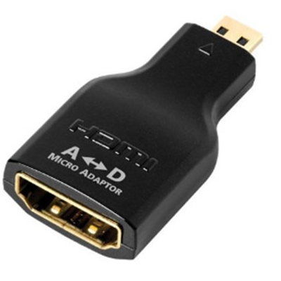 AudioQuest HDMADAD HDMI Type A - Micro Type D aranyozott csatlakozós adapter