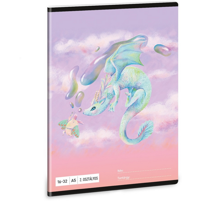 Ars Una Daydream 5142 A5 16-32 2. osztályos vonalas füzet