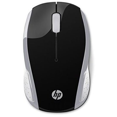 HP Vezeték nélküli Egér 200, fekete-ezüst