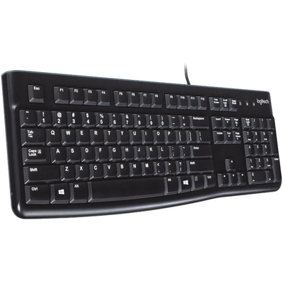 LOGITECH Billentyűzet - K120 Vezetékes, US