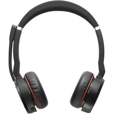 JABRA Fejhallgató - Evolve 75 MS Stereo Bluetooth Vezeték Nélküli, Mikrofon